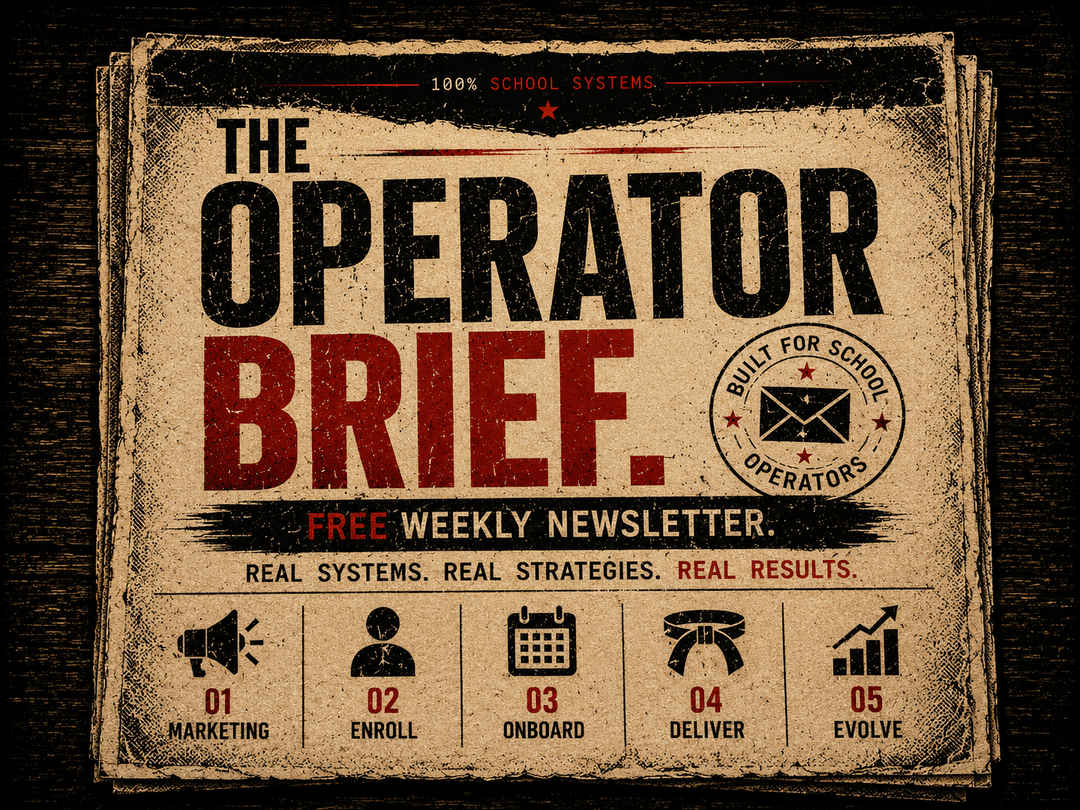 The Operator Brief — Free Weekly Newsletter
